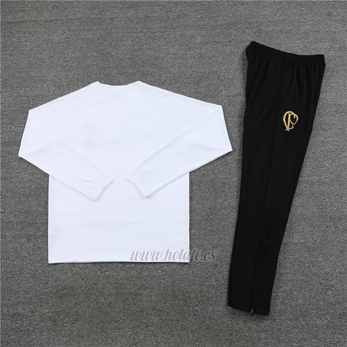 Chandal de Sudadera del Corinthians Nino 2023-2024 Blanco